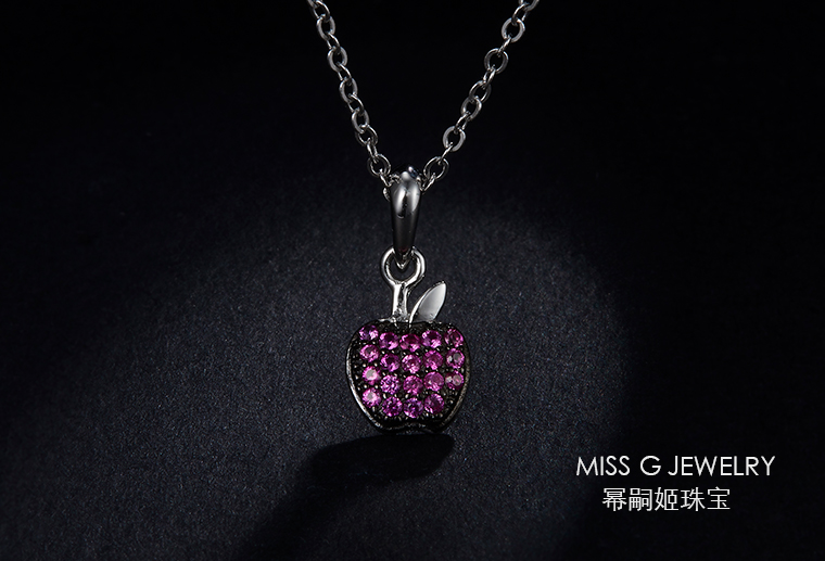 S925銀鑲鋯石吊墜